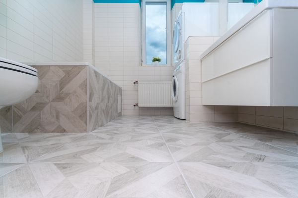 Bathroom Floor Remodeling in Westfield