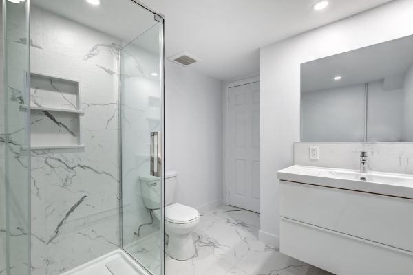 Basement Bathroom Construction in Westfield