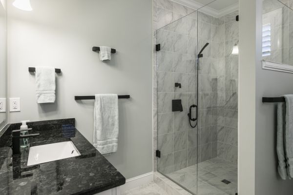 Granite Shower Installation in Westfield