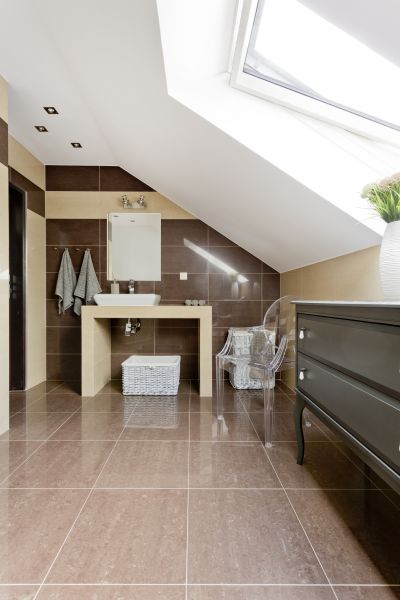 Attic Bathroom Installation in Westfield
